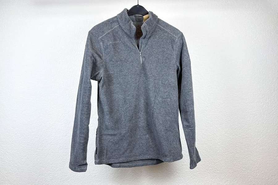 Herren Zip Pullover Decathlon, Gr. M